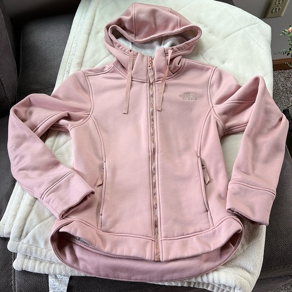 The North Face fleece lined zip up. - Picture 1 of 4